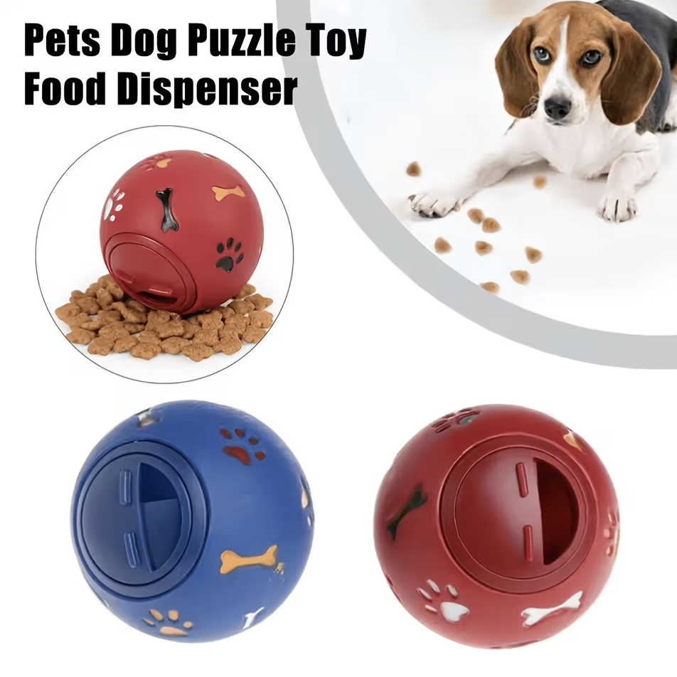 Dog Puzzle Feeder Toy - Bola Dispensadora de Petiscos para Cães