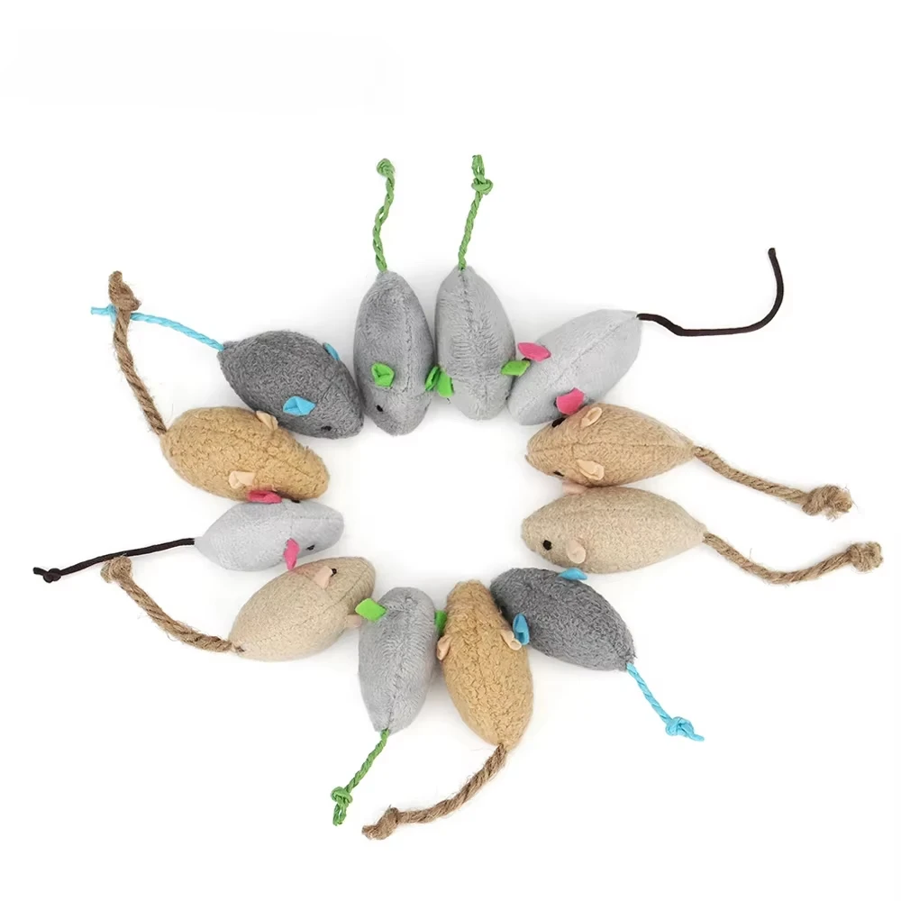 5pcs Brinquedos de Rato com Ch - Catnip Interactive Plush Mouse avaliação e preço