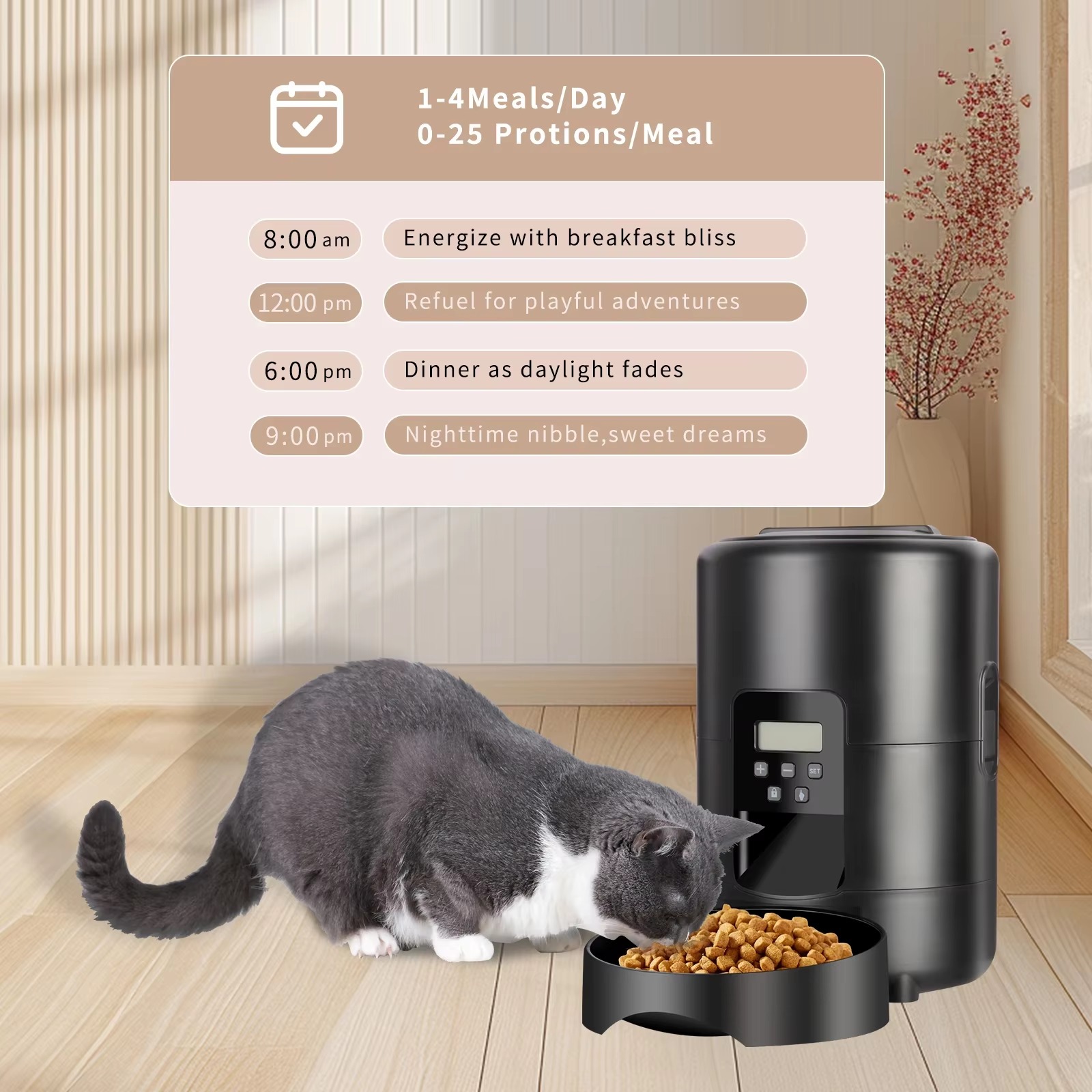 Dispensador Automático de Raçã - Pet Feeders avaliação e preço