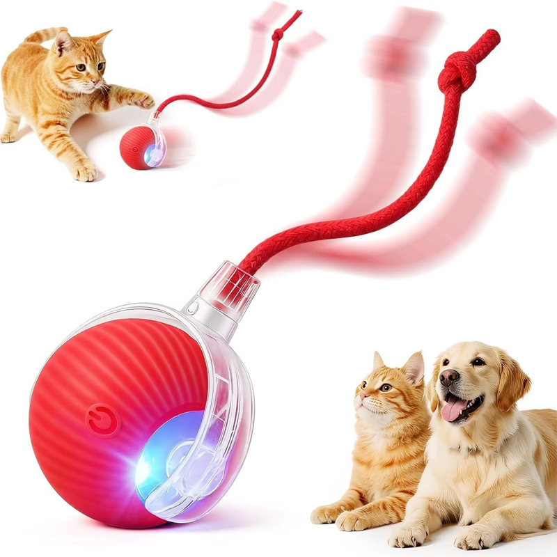 Novo Brinquedo Interativo para - Automatic Moving Dog Ball avaliação e preço