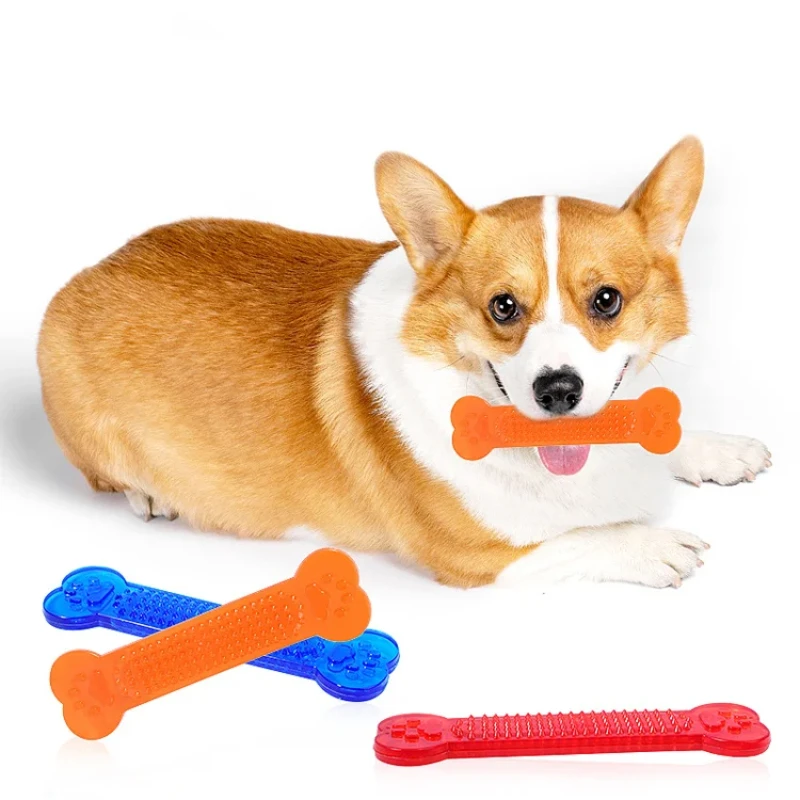 Brinquedo de mastigar osso de  - Teeth Cleaning Dog Chew Bone avaliação e preço