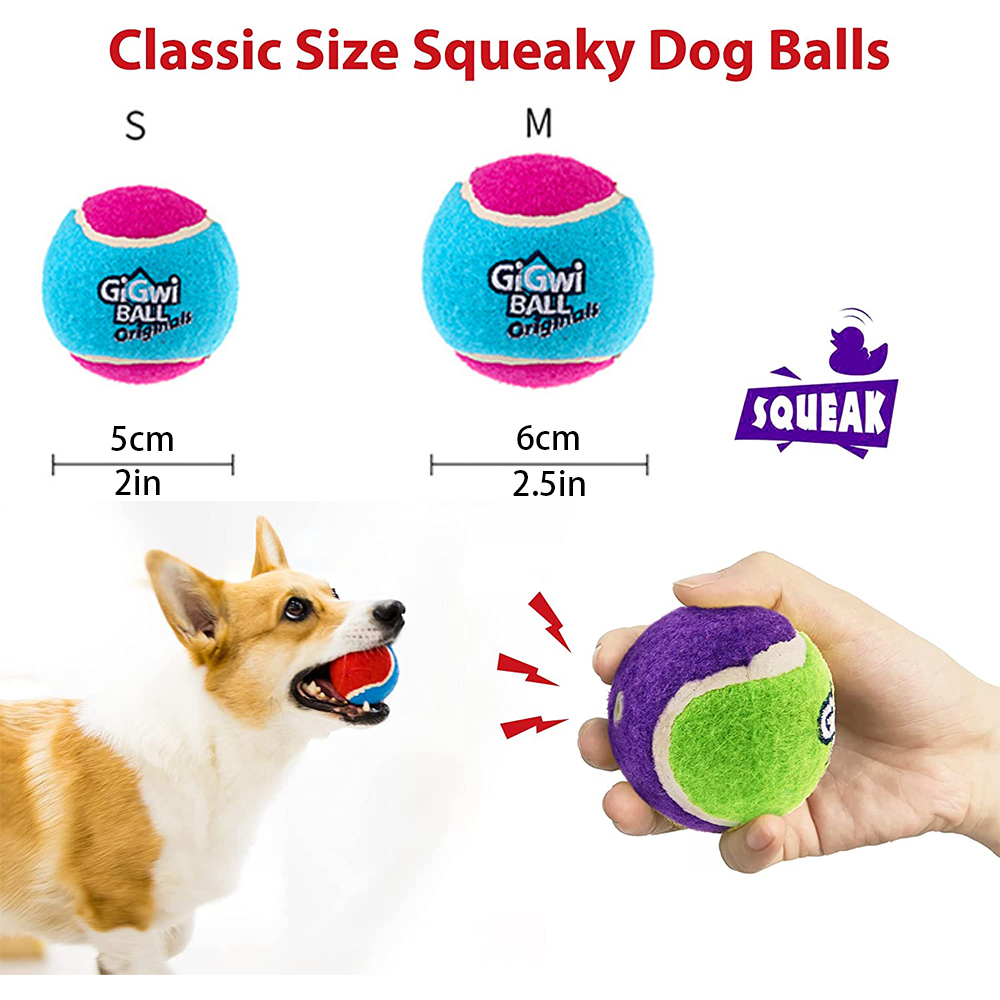 Bola de tênis estridente para  - Indestructible Dog Chew Toy avaliação e preço