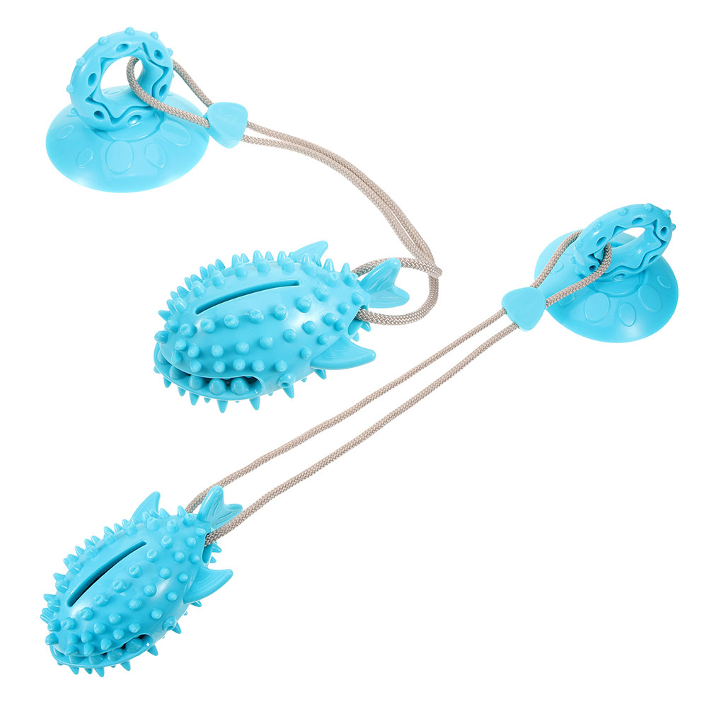 2 unidades de brinquedo intera - Suction Cup Dog Tug Toy avaliação e preço