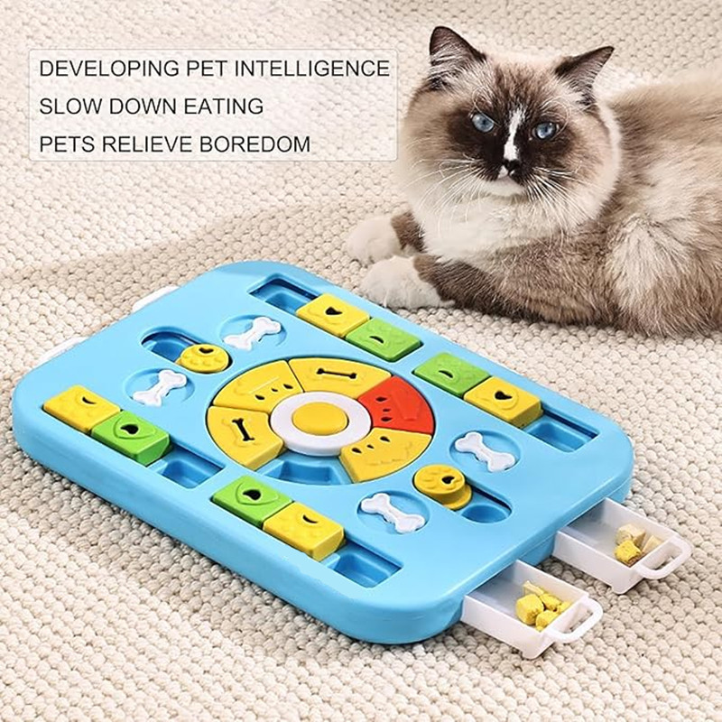 Brinquedo interativo de quebra - Dog Puzzle Feeder Toy avaliação e preço