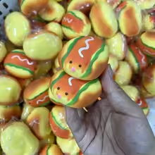 Novo brinquedo antiestresse ma - Interactive Squeaky Plush Dog Toy avaliação e preço